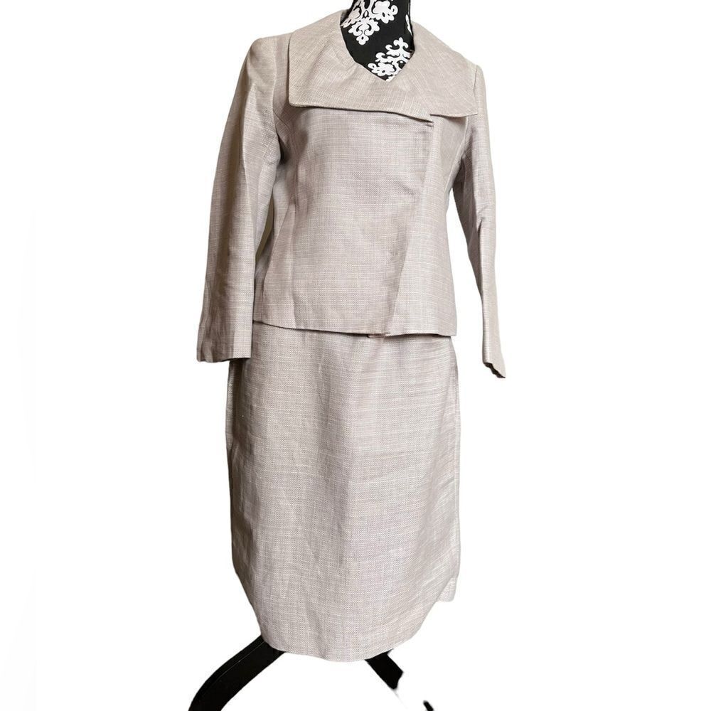 Ann Taylor Linen Blend Suit